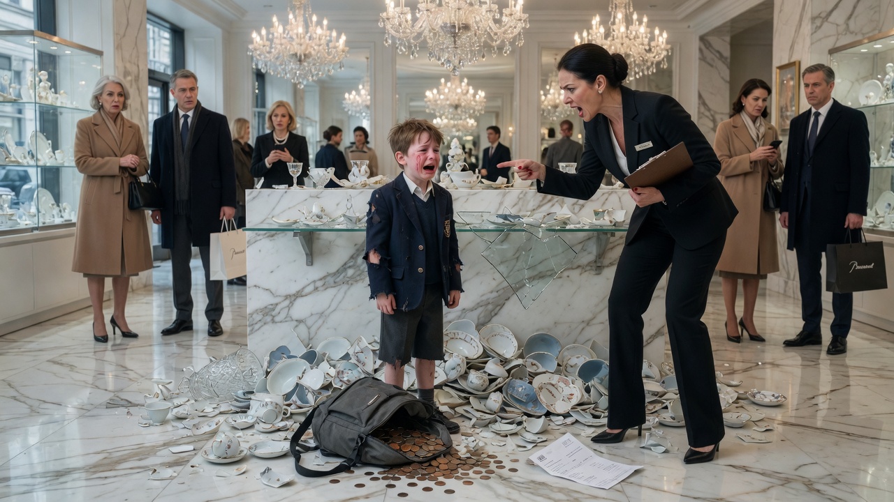 The Boy in the Crystal Storm