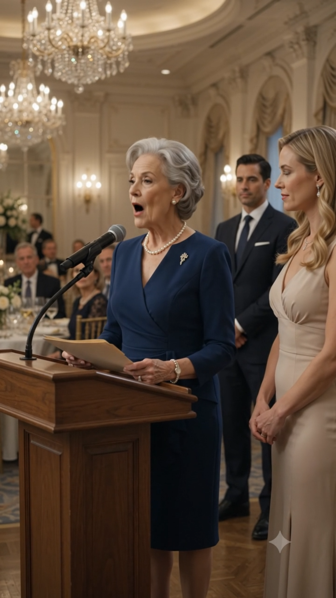 The Foundation President Called Me “Retired Help” at the Banquet… Then the Attorney Read the Trust Clause
