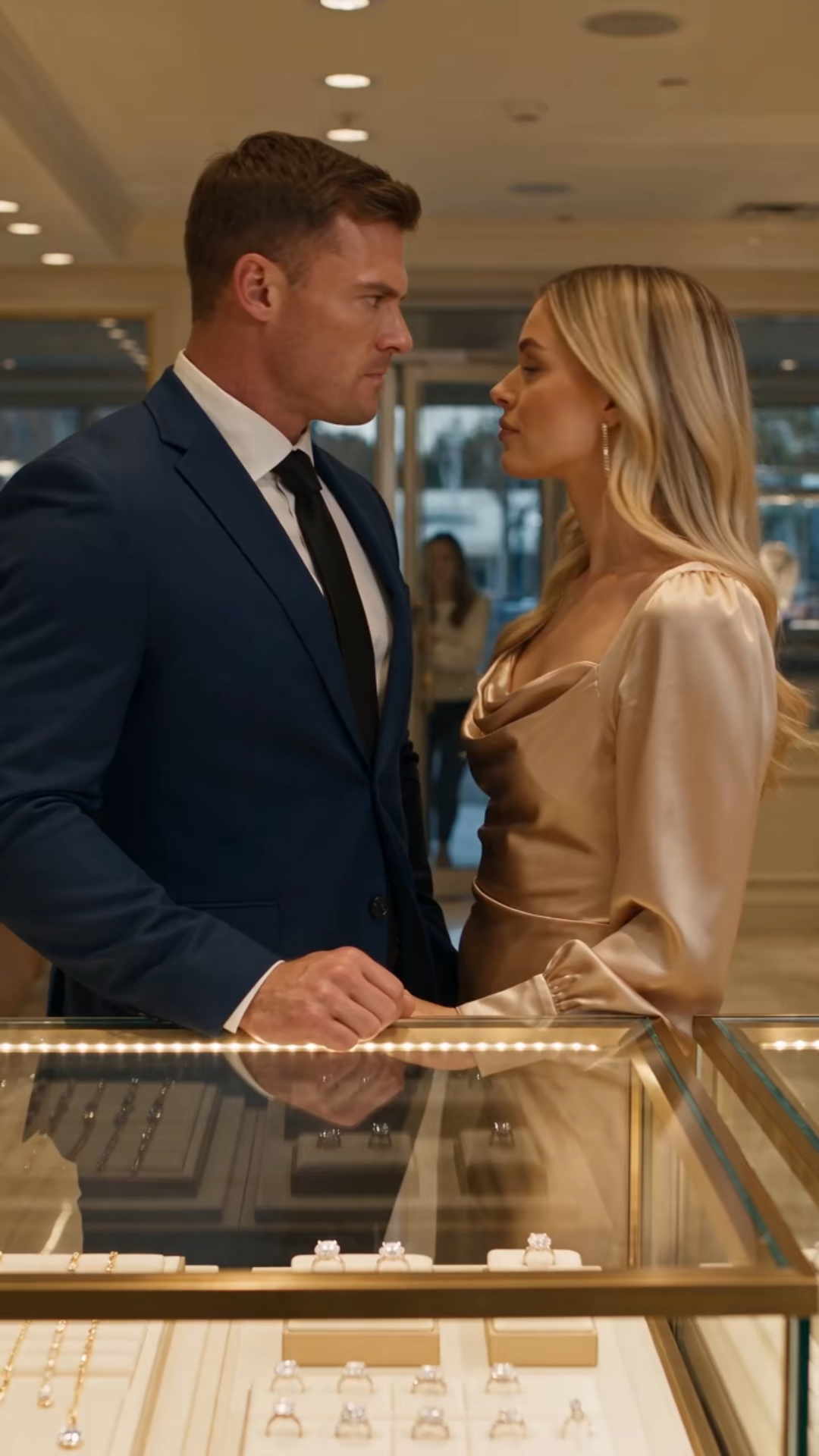 I took off my wedding ring to confront my cheating husband — but right there in his store, he dropped to his knees