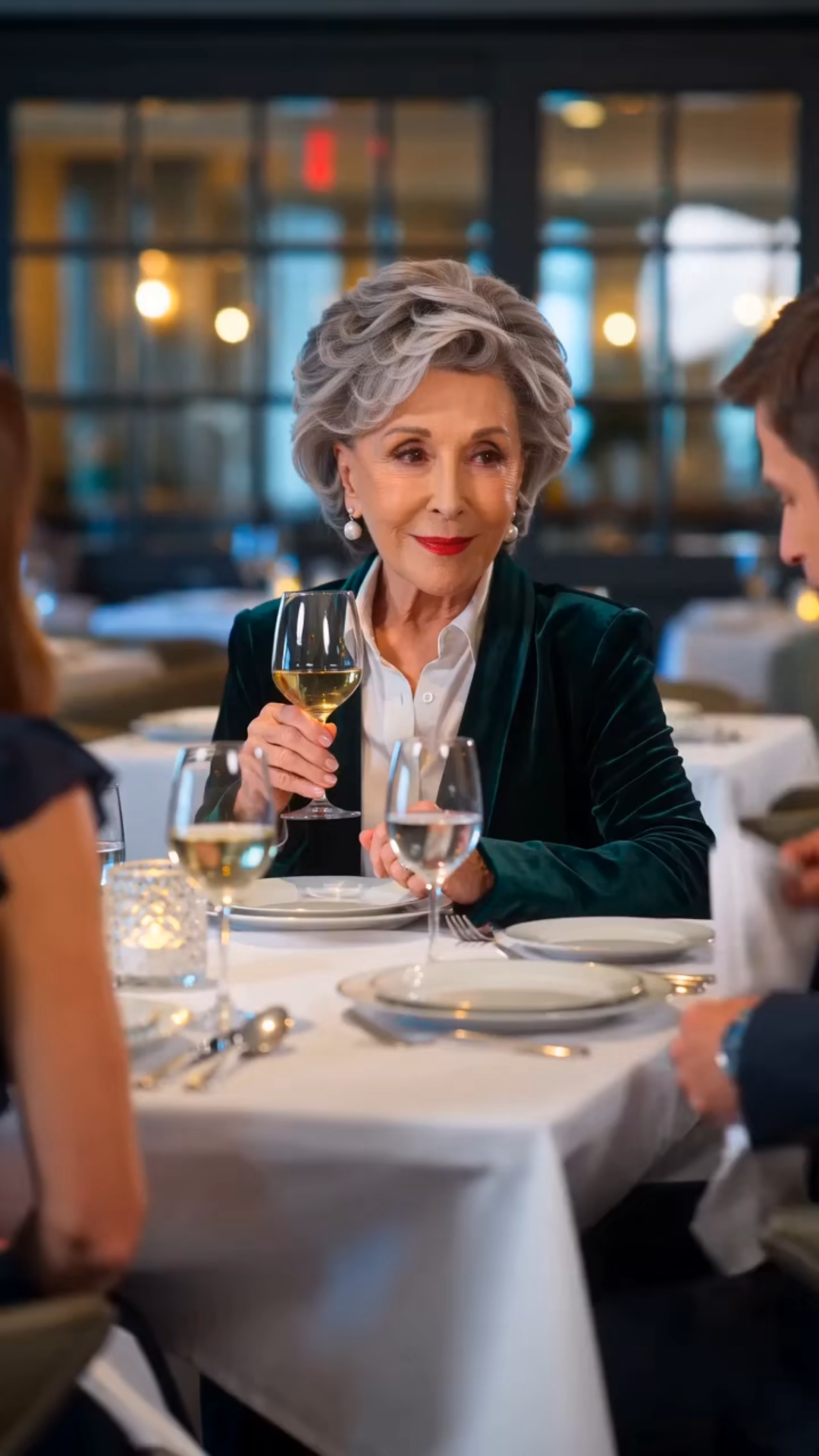 "Mom, You Stay and Finish Your Wine" My Son Rose From the Table Too Smoothly — When the Check Landed Between Their Empty Chairs, the Number on the Slip Left Me Sitting Very Still