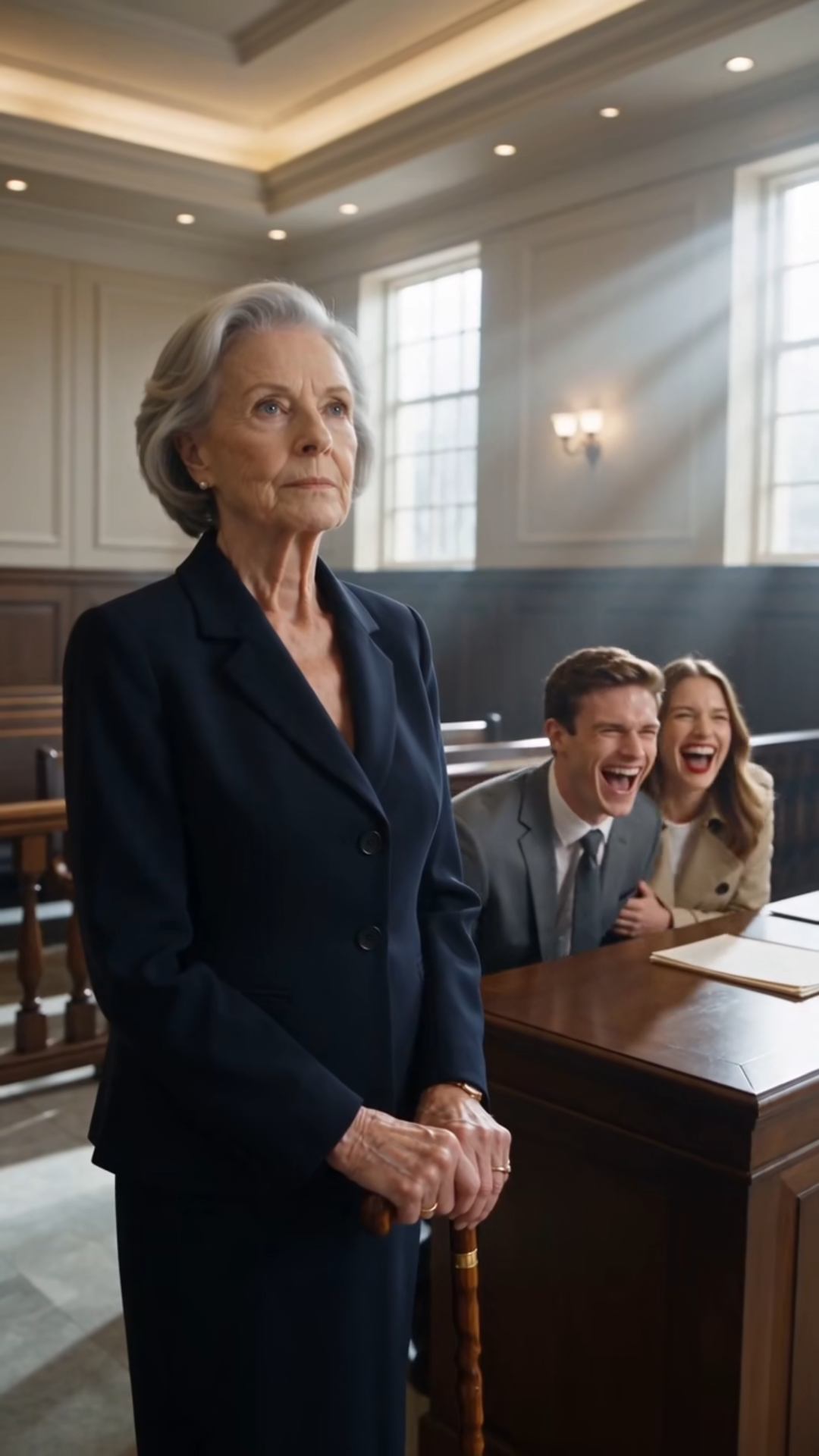 I walked into court alone because my son wanted me declared incompetent — but the judge looked up and froze