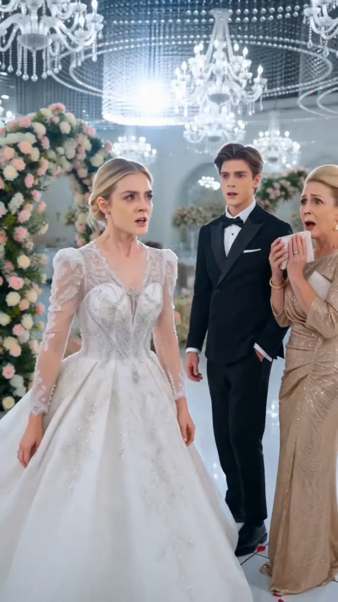 At the Altar in Front of 200 Guests, the Groom Pushed His Bride to the Floor and Announced He Was Marrying Someone Else — Until She Spoke Six Words That Destroyed His Family's Fortune and Revealed a Prenuptial Agreement He Signed Three Weeks Earlier