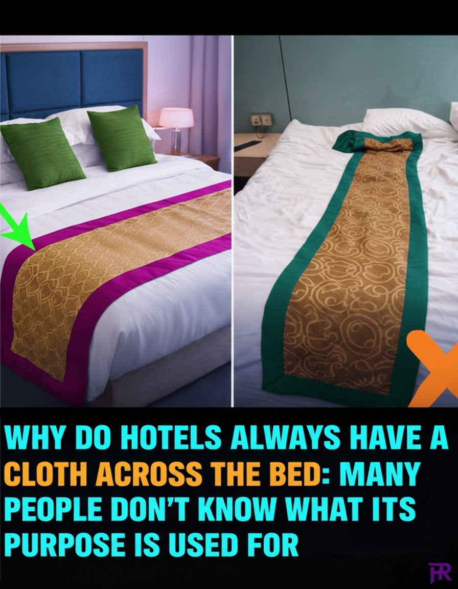 What’s the Purpose of the Fabric Strip Across Hotel Beds? (It’s Not Just for Looks!)
