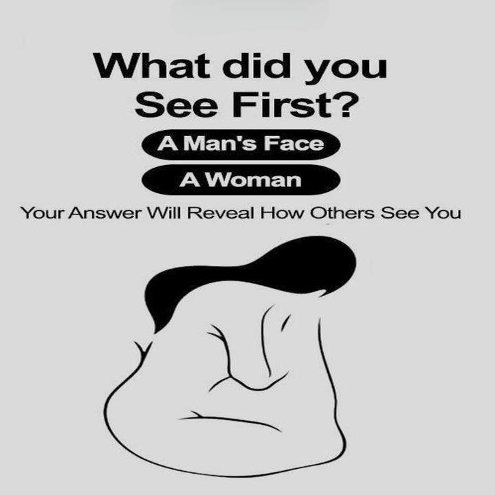 What Did You See First: Your Answer Will Reveal How Others See You