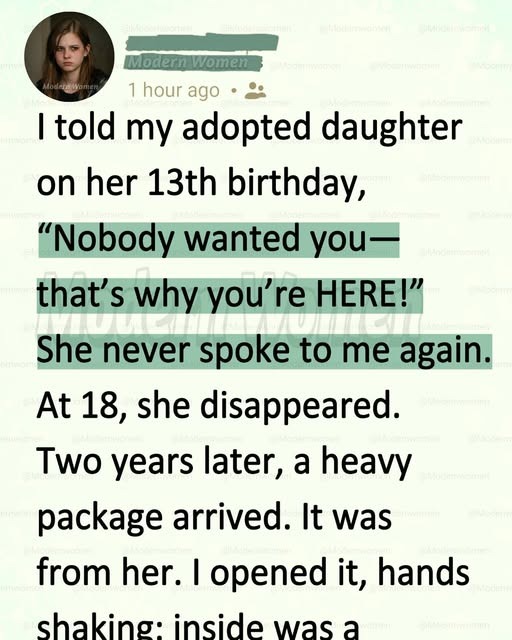 My Adopted Daughter Disappeared