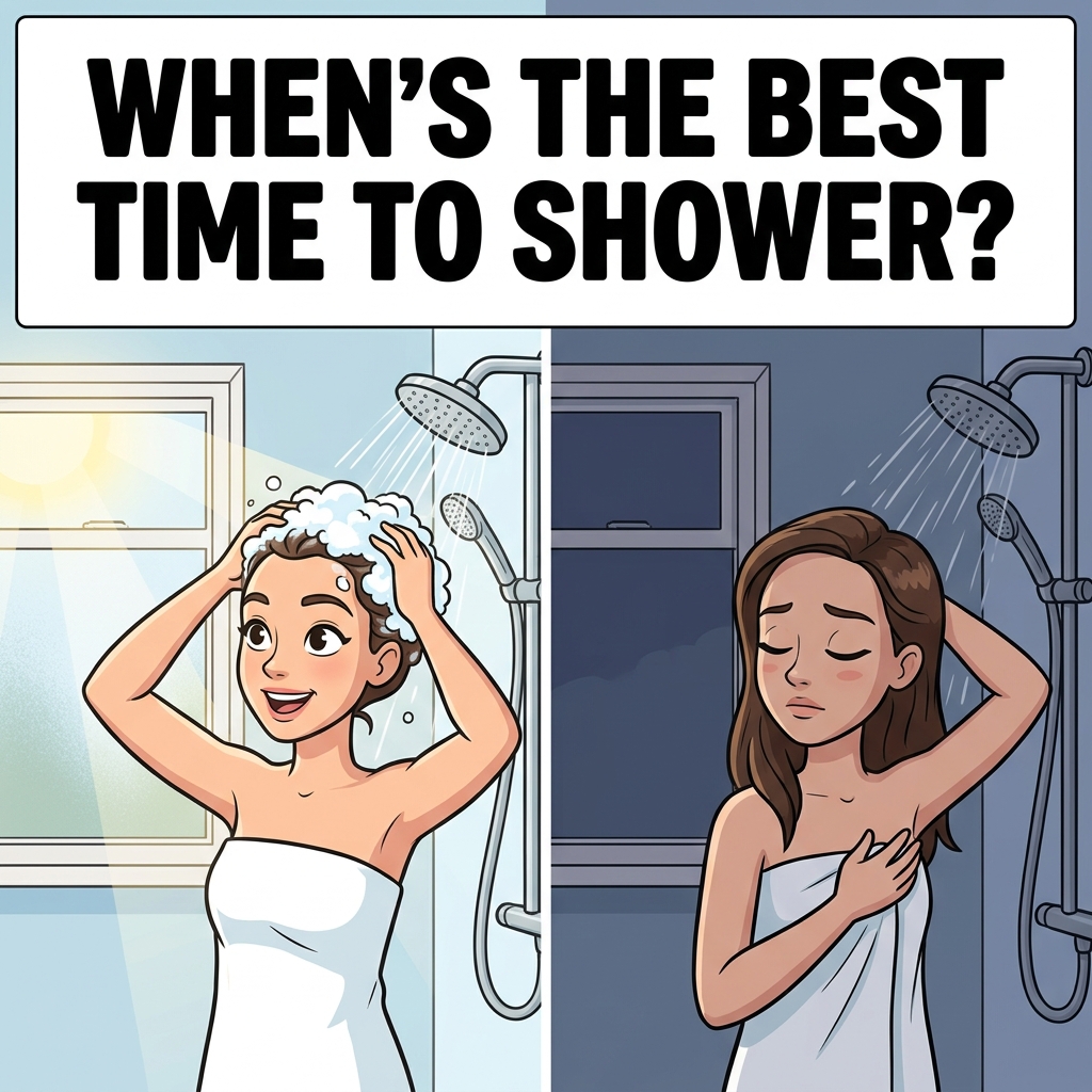 When’s the Best Time to Shower? Morning vs Evening