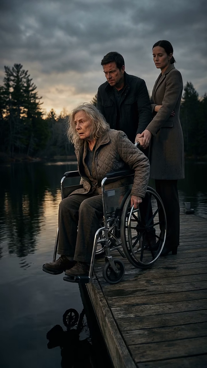I heard my son’s voice drown out the creaking of the wheelchair as they pushed me toward the lake. “She’s drowned,” his wife said coldly. “Now we have 11 million dollars.” The water completely submerged me, but they forgot one small detail – before becoming the woman in that wheelchair, I had been a champion swimmer. As I sank beneath the surface, I made a promise: if I survive…