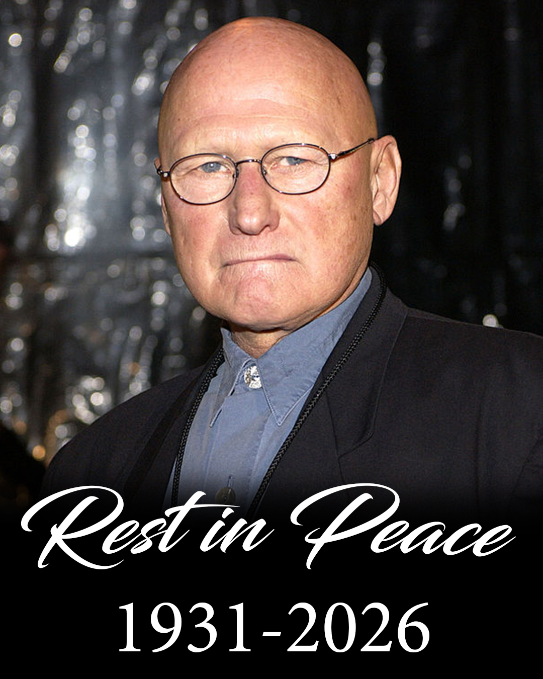 It is with heavy hearts that we announce the passing of this legendary actor