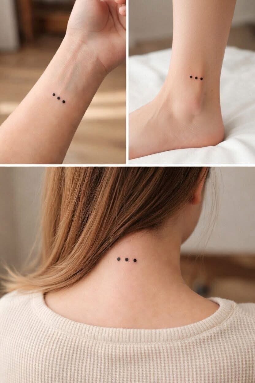 The Meaning of the Three-Dot Tattoo