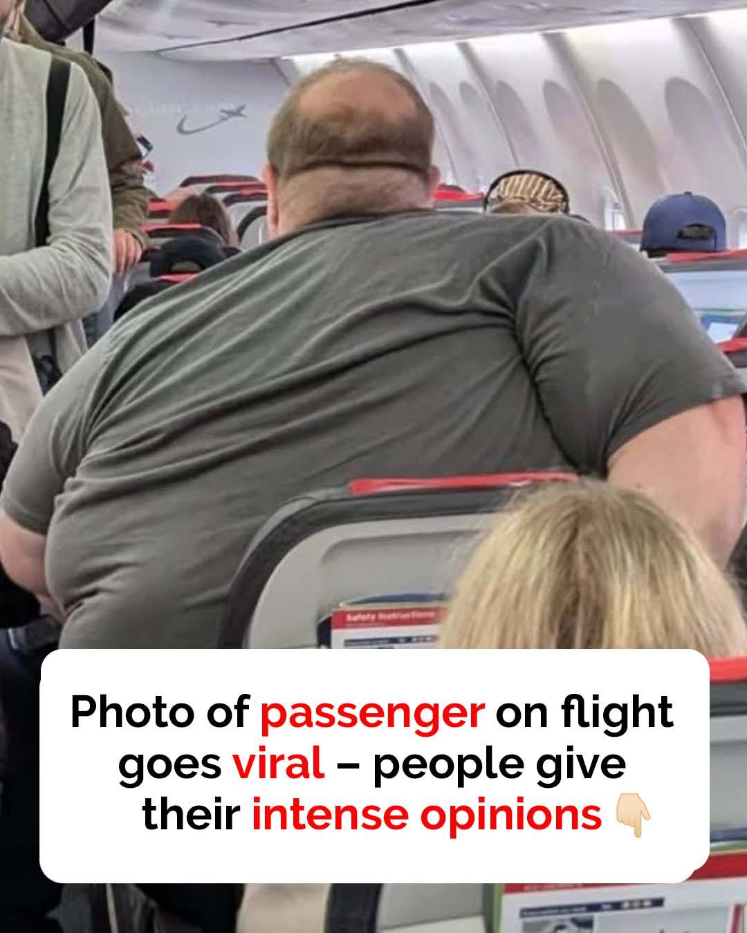 Photo of passenger on flight goes viral, has everyone saying the same thing