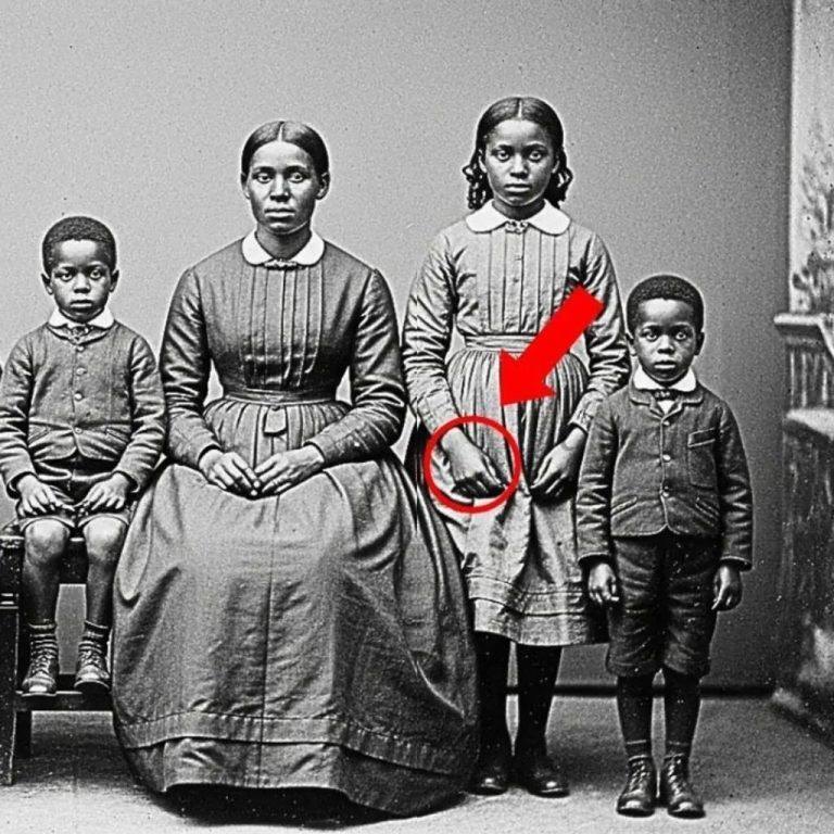 This was an ordinary family photo from 1872, but let's take a closer look at the family.