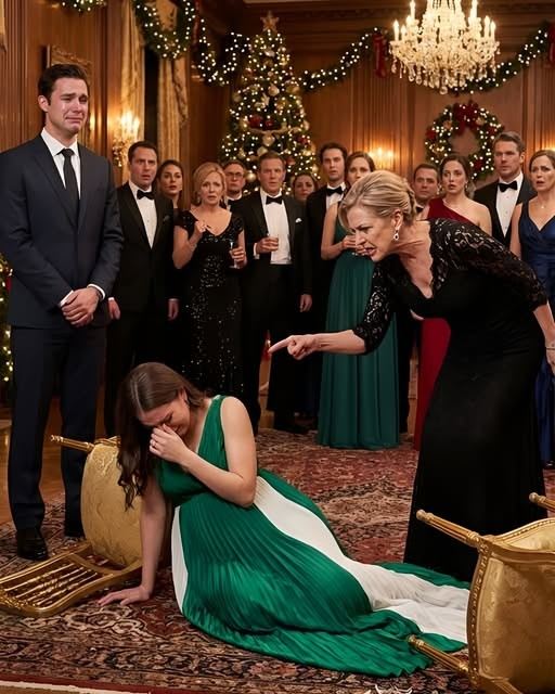 I never told my in-laws that I was the Chief Justice's daughter. When I was seven months pregnant, they forced me to cook the entire Christmas dinner myself. My mother-in-law even forced me to eat standing in the kitchen, saying it was "good for the baby." When I tried to sit down, she pushed me so hard that I started having a miscarriage. I grabbed the phone to call the police, but my husband snatched it away and said contemptuously, "I'm a lawyer. You won't win." I looked him straight in the eye and calmly said, "Then call my father." He laughed as he dialed, unaware that his legal career was about to end. I had been cooking for my in-laws' Christmas dinner since 5 a.m. But when I asked to sit down because of back pain in my seventh month of pregnancy, my mother-in-law, Sylvia, slammed her fist on the table. "Servants don't sit with their families," she snapped. Eat standing in the kitchen after you're done. Be in your place! David, my husband, simply sipped his wine nonchalantly. "Listen to my mother, Anna. Don't embarrass me in front of my colleagues." A sudden cramp made me stagger. "David... it hurts..." Sylvia followed me into the kitchen, her face contorted with anger. "Are you faking it again so you can get out of work?" She pushed me with both hands. I fell backward, my lower back hitting the granite countertop. A searing pain shot through my abdomen. Bright red blood began to spread across the white tiles. "My baby..." I whispered in horror. David rushed in, saw the blood, and frowned. "Good grief, Anna, you always leave everything a mess. Get up and clean up; don't let the guests see." "I'm losing the baby... Call 911!" I begged. "No!" David snatched the phone from me and slammed it against the wall. "No ambulances. The neighbors will talk. I just joined the army; I don't need cops in my house." He bent down, grabbed my hair, and pulled my head back. "Listen to me carefully. I'm a lawyer. I play golf with the sheriff. If you say a word, I'll have you committed. You're an orphan; who do you think will believe you?" The pain became unbearable. I looked him straight in the eyes. "You're right, David. You know the law. But you don't know who wrote it." "Give me your phone," I demanded. "Call my dad." David laughed mockingly as he dialed the number I'd recited. He put it on speaker to ridicule my "nobody dad." "Identify yourself," a powerful, authoritative voice replied. "I'm David Miller, Anna's husband. Your daughter is creating a scene..."