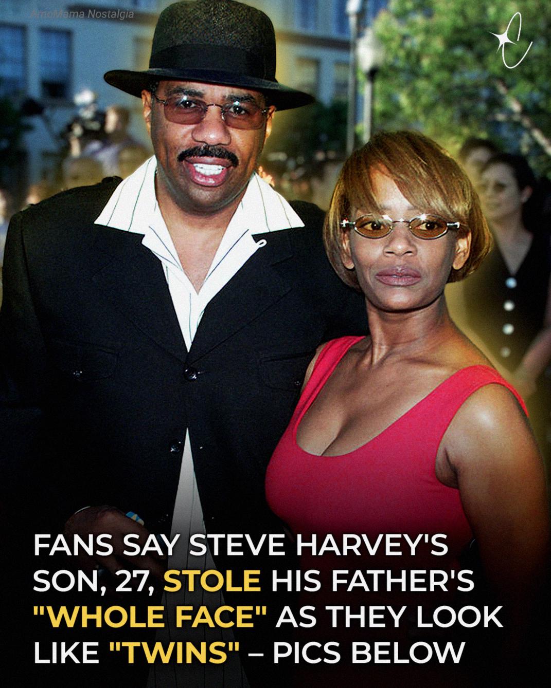 'Twins': Users React to Steve Harvey's Sweet Photo with His Lookalike 28-Year-Old Son Wynton