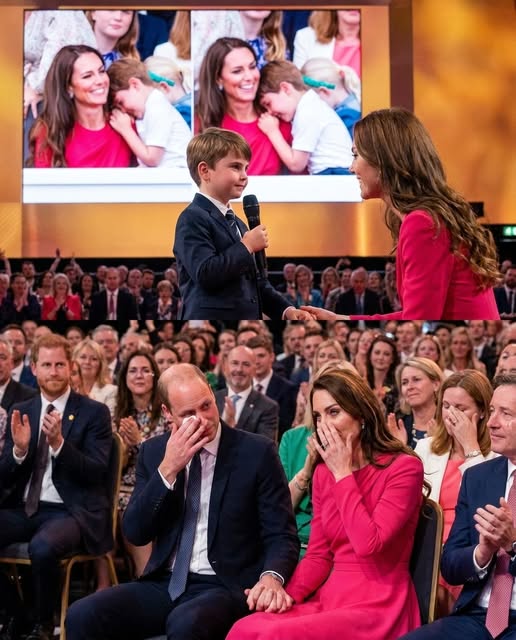 This is for Mom… Prince Louis’s Five Words Bring William and Catherine to Tears