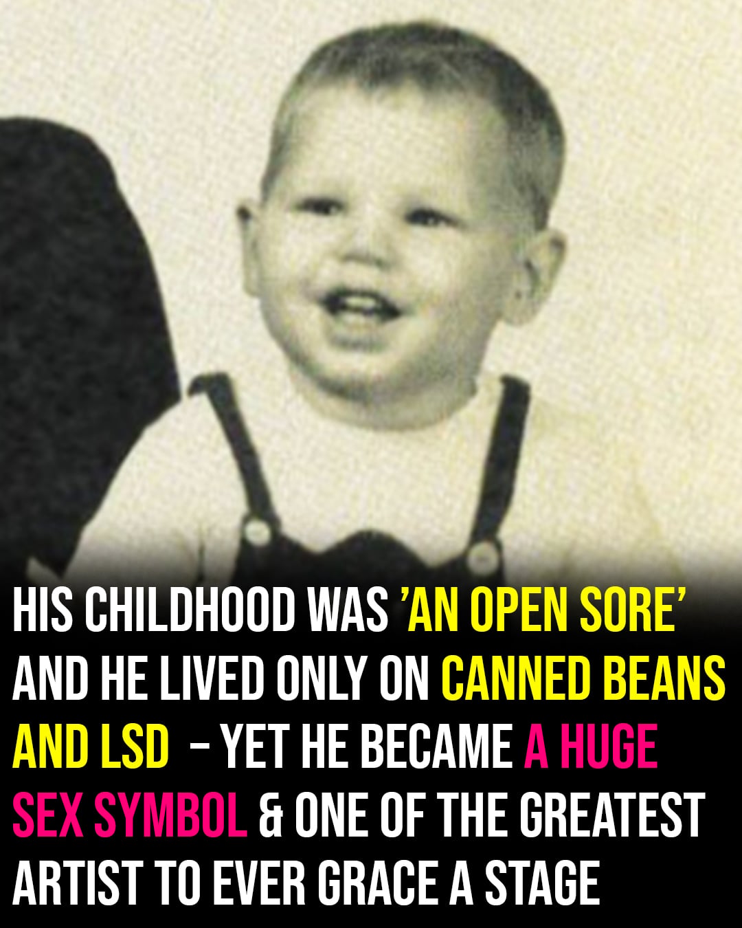 He lived on canned beans and LSD — then became rock’s most dangerous icon