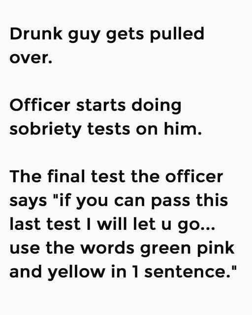 Green Pink and Yellow in 1 Sentence