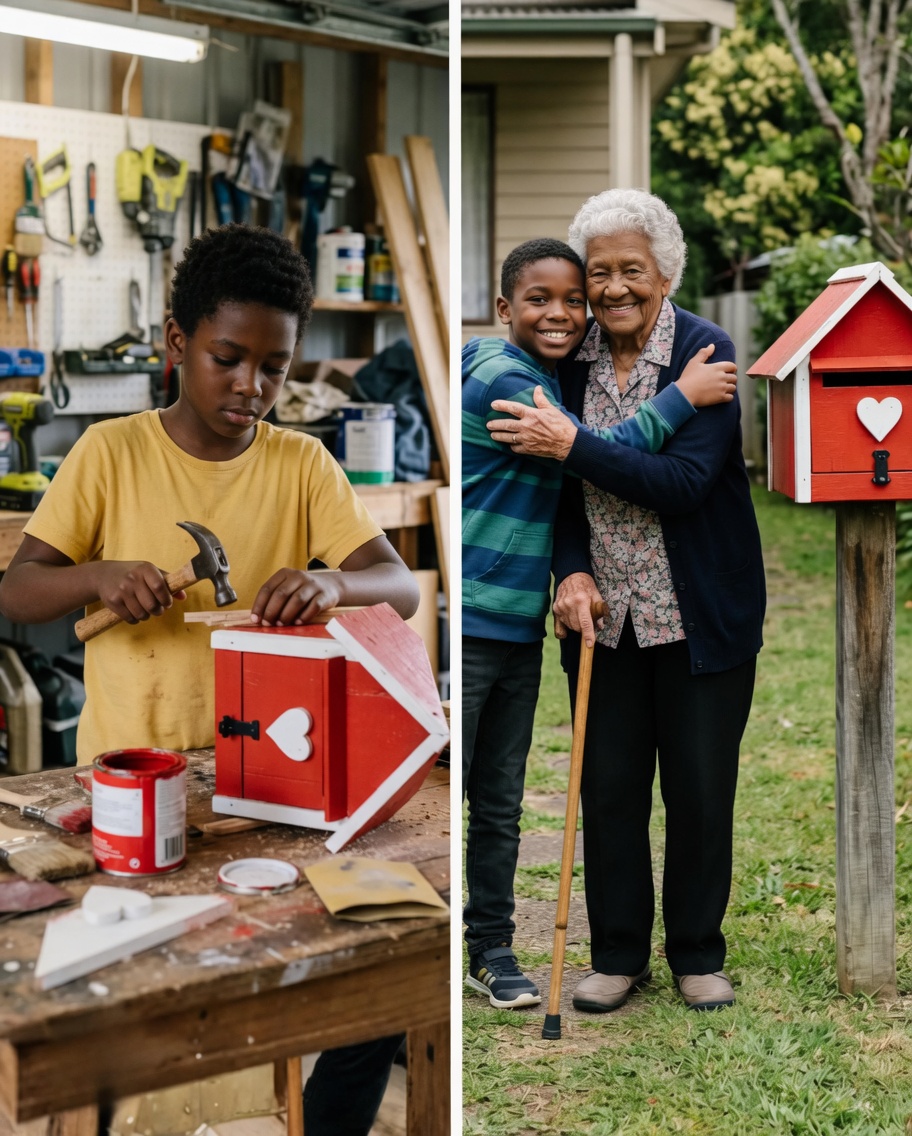 My Son Built a New Mailbox for Our Elderly Neighbor to Help Her Reunite with the Man She Never Stopped Loving – What We Found Inside a Few Months Later Left Us Speechless