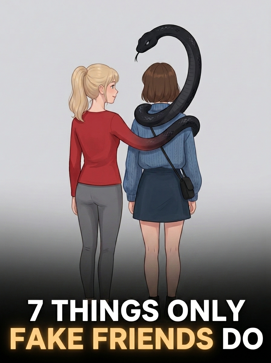7 things only fake friends do
