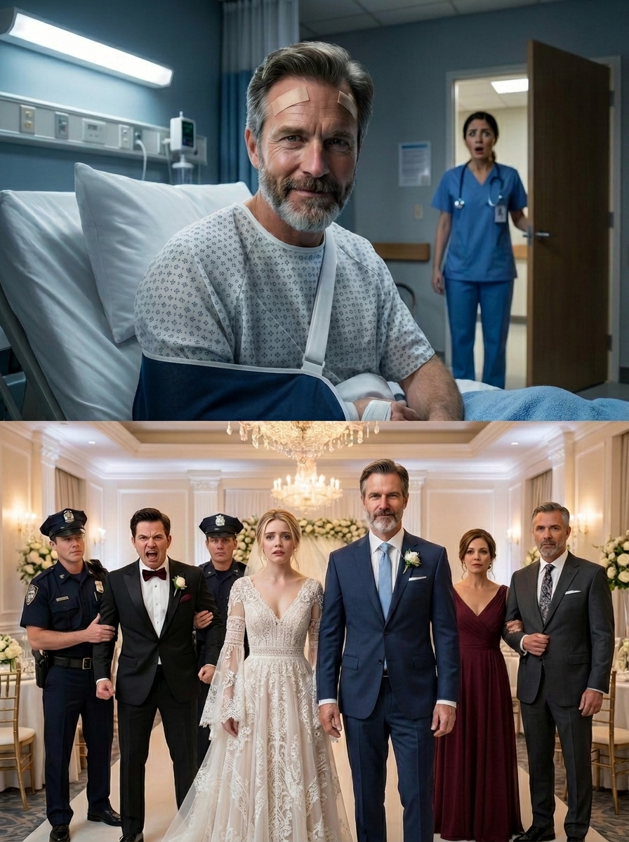 My daughter called me from her wedding suite while I was lying in a hospital bed, still bl:eeding from the ac:cident. “Don’t come tomorrow, Dad. Your house and car are sold. Goodbye.”