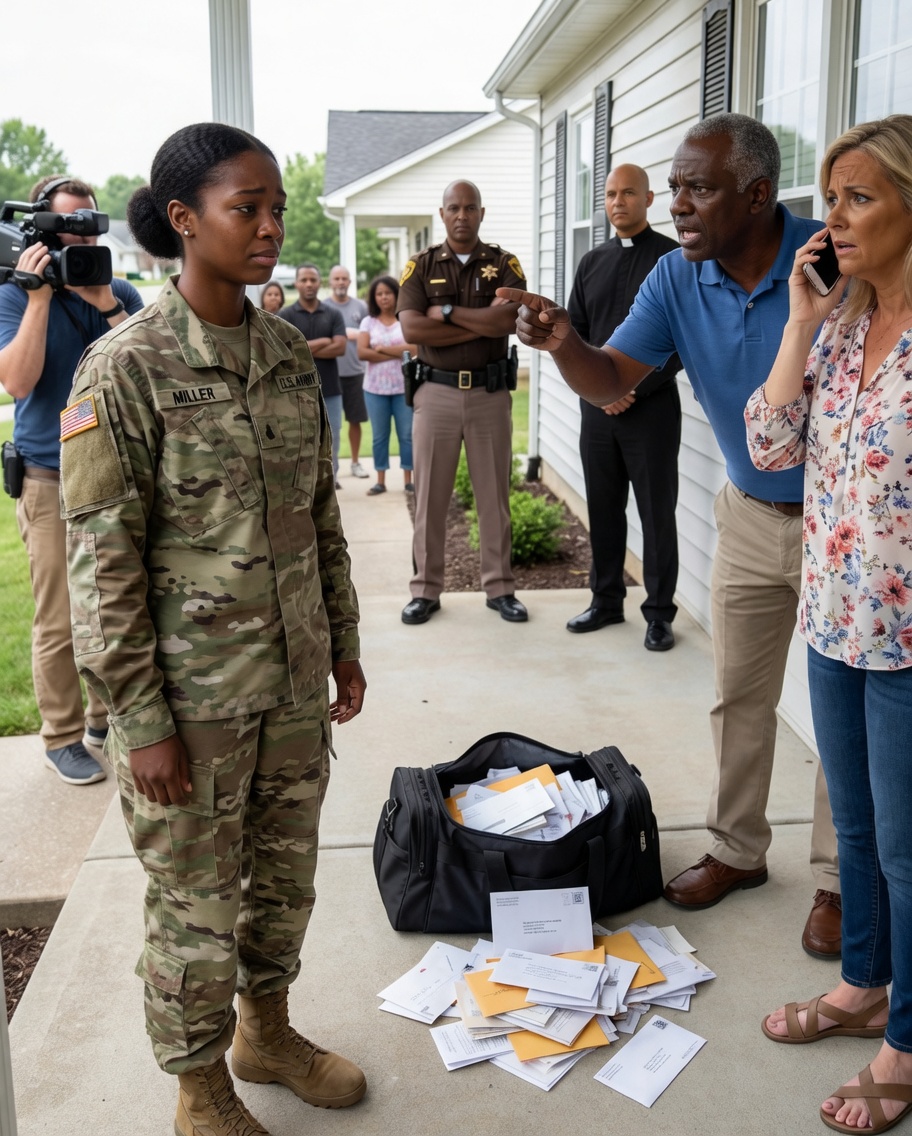 For 4 Years, My Parents Told Neighbors, Teachers, And Even Our Pastor That I Was In Prison. “She Made Terrible Choices,” Mom Would Say With A Sigh. I Was Actually Overseas On A Military Deployment. When I Came Home In Uniform, The Mailman — Who’d Been Forwarding My Letters — Called The Local News. The Whole Town Showed Up. My Parents Locked Their