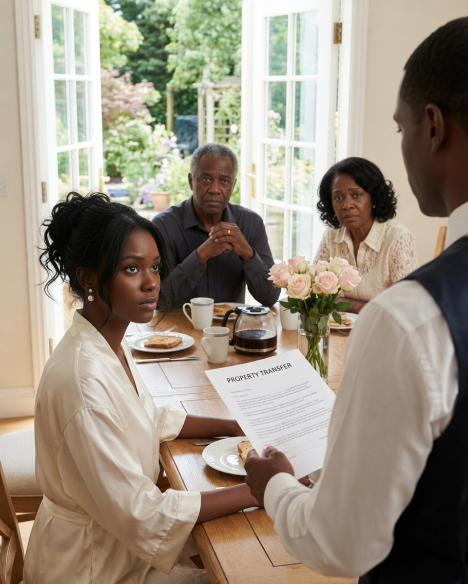 The morning after our wedding, my husband brought a notary to breakfast so he could take control of the company my grandmother had built from absolutely nothing.
