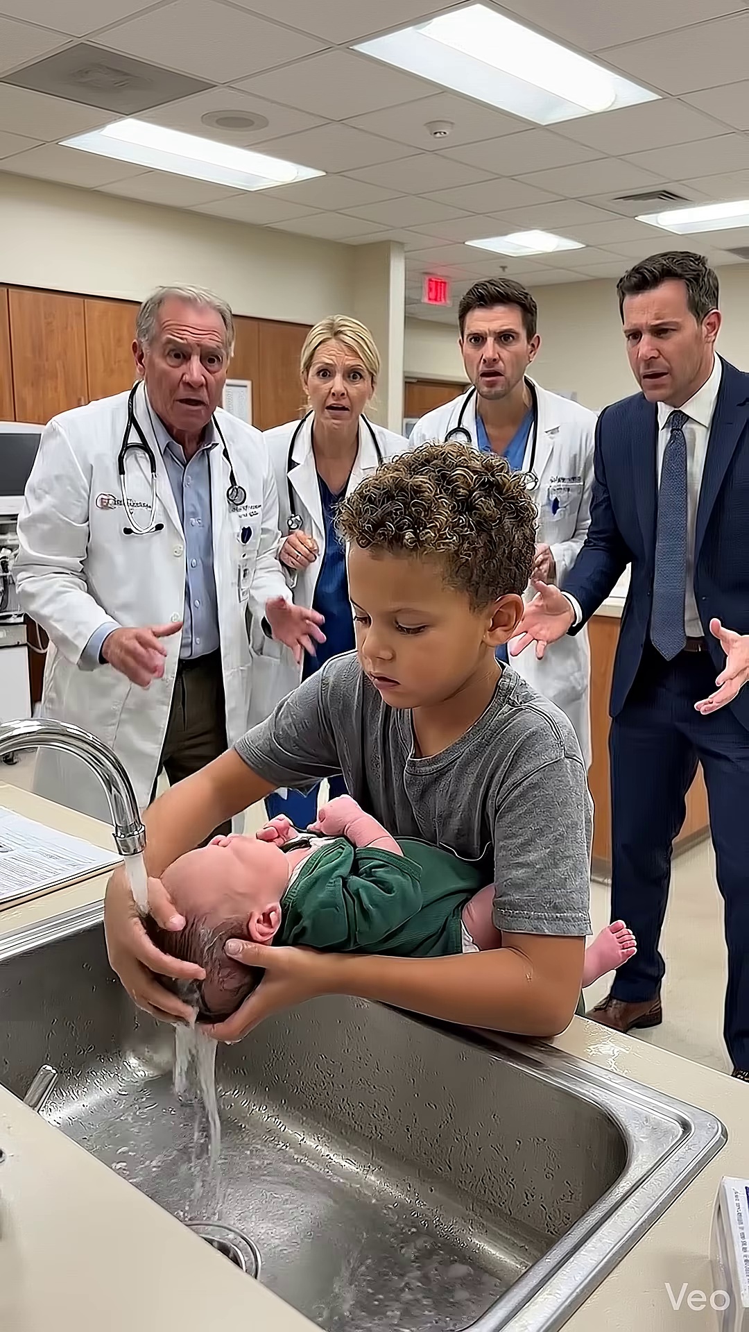 Doctors Declared the Billionaire’s Baby D/e/a/d—Then a Homeless Boy Burst In, Did the Unthinkable… and Seconds Later, Everyone in the Room Was Screaming