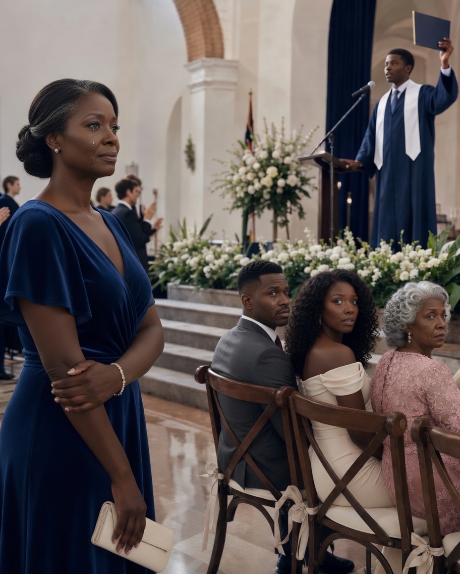 My Ex-Husband’s New Wife Sent Me to the Back at My Son’s Graduation—Then My Son Said One Sentence on Stage and the Whole Room Stood Up