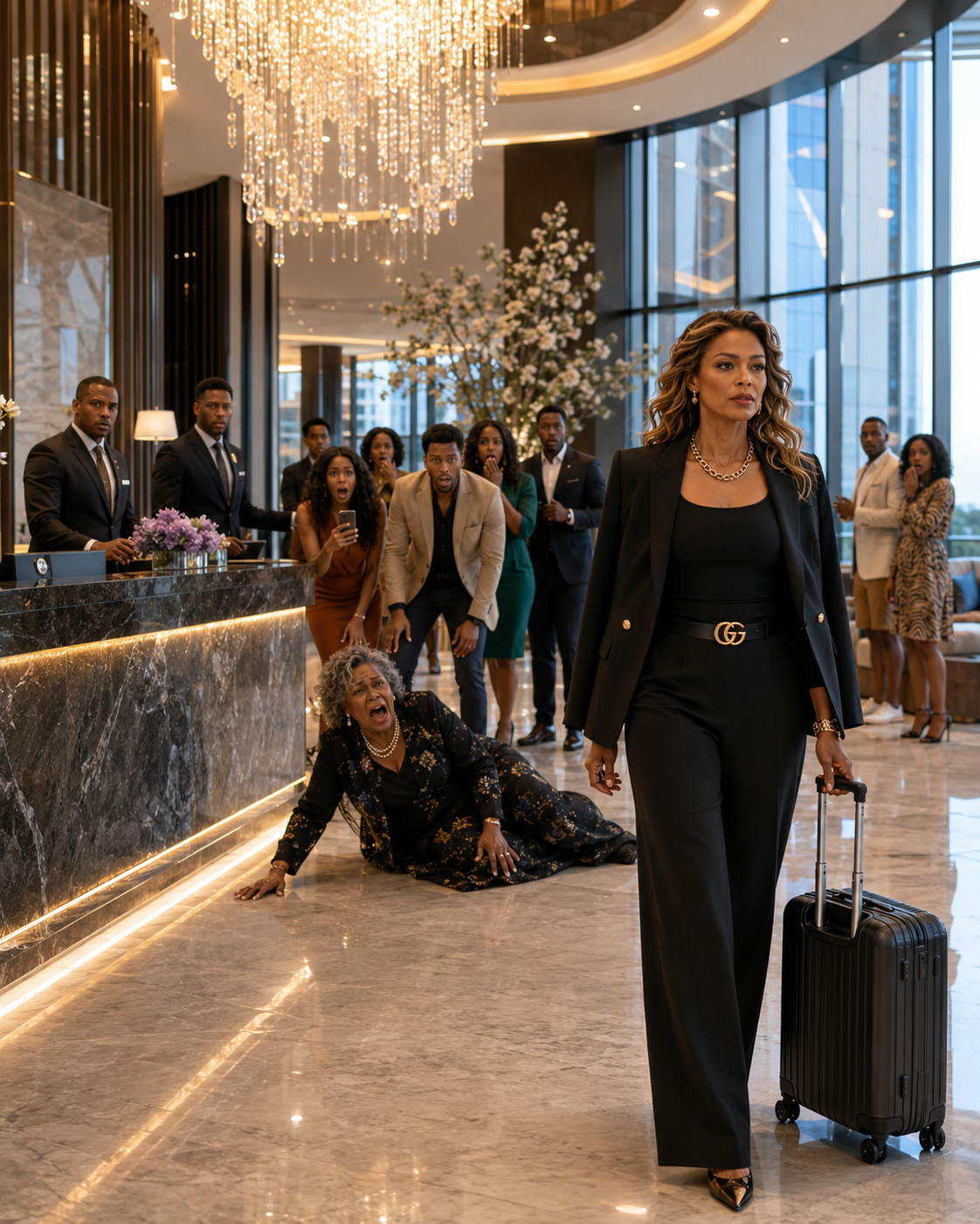 “No Room? Sleep in the Lobby,” My Mother-in-Law Smirked at the Luxury Resort—But When I Walked Out With My Suitcase, Her $25,000 Scam Exploded…