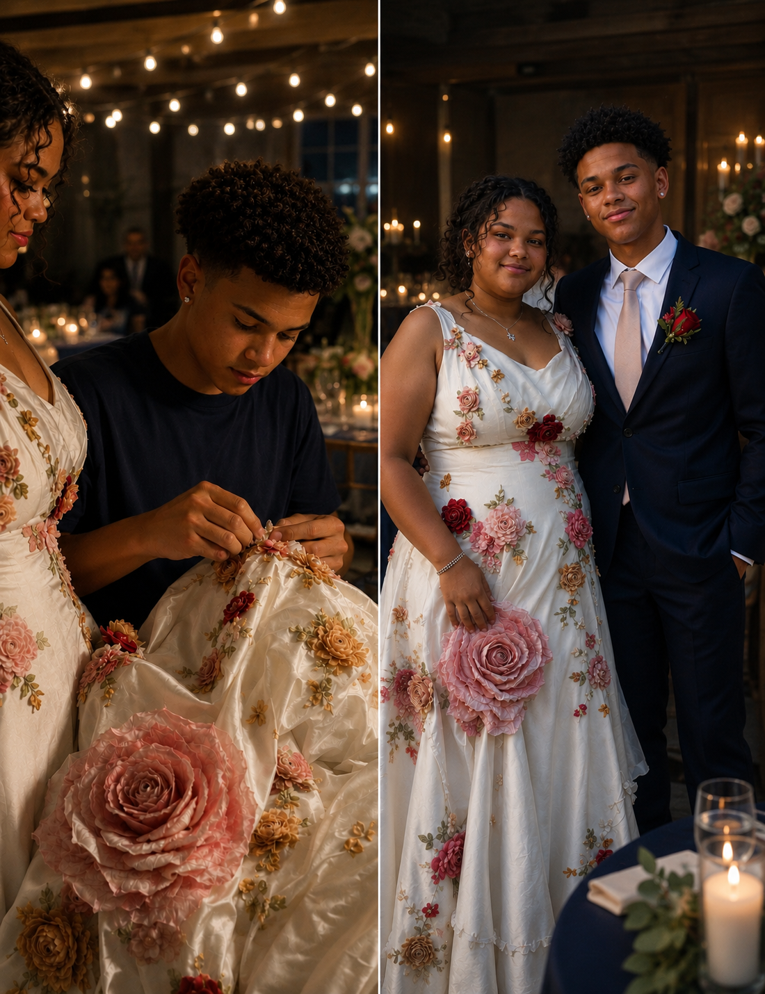 My Daughter's Best Friend Sewed Her a Prom Dress After Every Shop Told Us She Was Too Big for a Beautiful Gown – What Else He Did at Prom Left Everyone Speechless