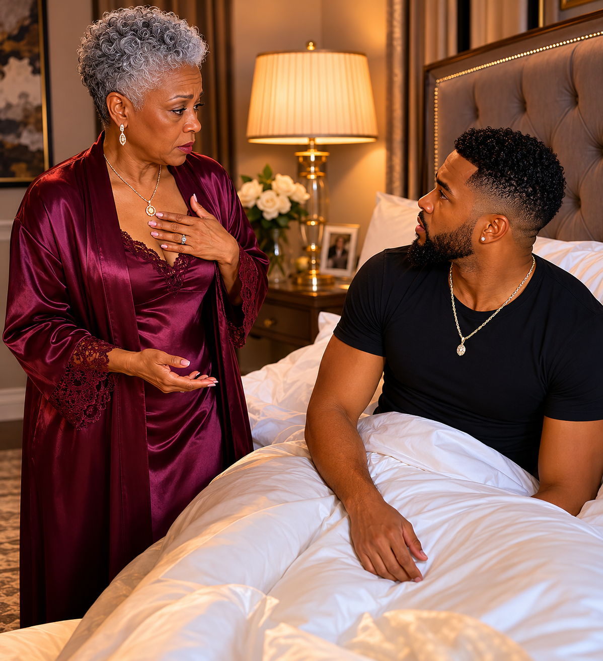 “Everyone called me crazy for marrying a 60-year-old woman,” but on our wedding night I saw a mark on her shoulder, I heard “I have to tell you the truth” and I understood that my whole life had been a lie