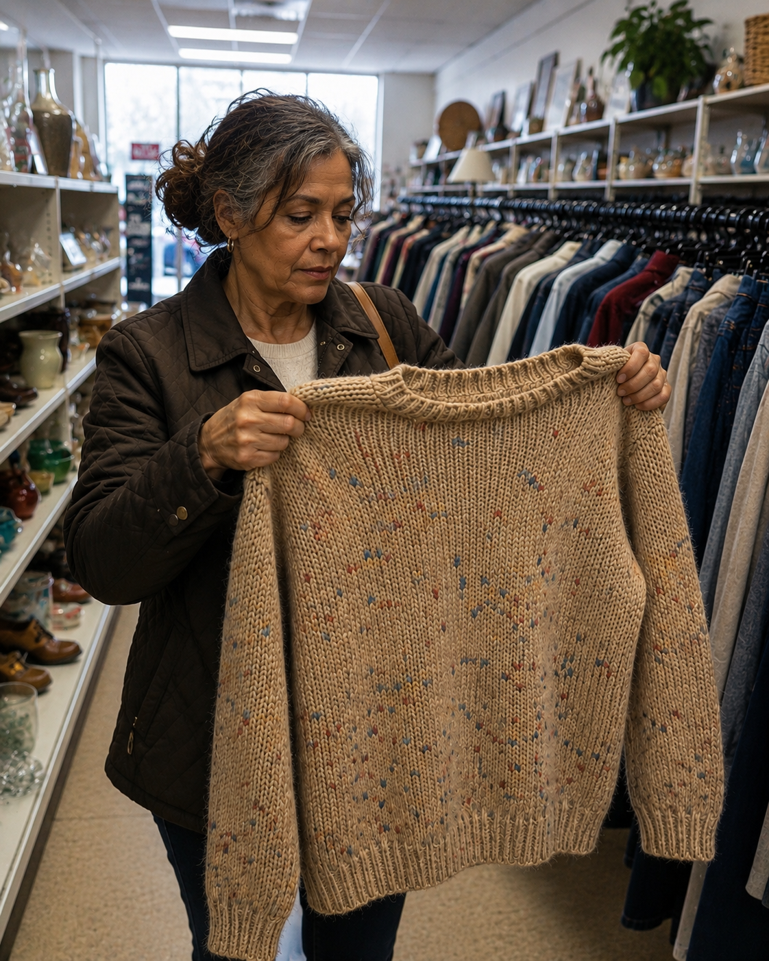 My Wife Found Sweaters She Knitted for Our Grandkids at a Thrift Store – She Was So Heartbroken, I Had to Teach Them a Lesson