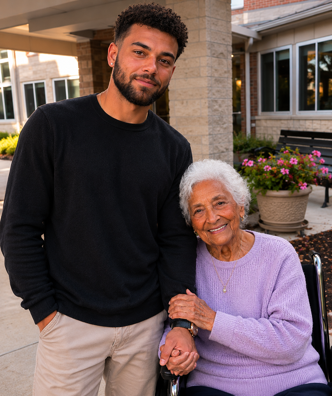 I Pretended to Be an Old Woman's Son at the Nursing Home Because Her Real Family Paid Me – After She Passed Away, the Director Said, 'She Left One Last Request for You'