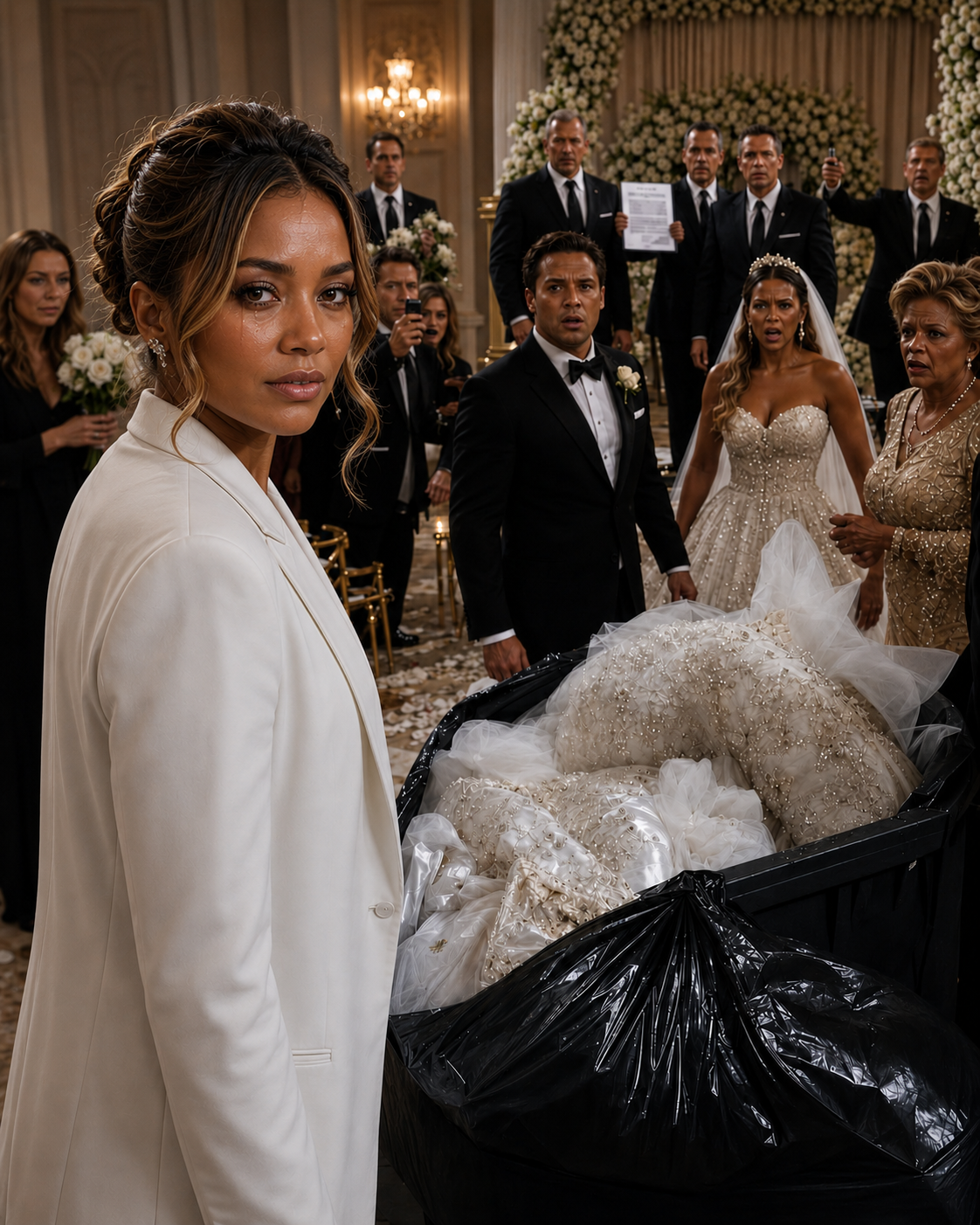 My Fiancé Canceled Our Wedding For A “Rich” Girl And Threw My Dress Into Trash Bags—But My True American Royal Family Reclaimed His Estate At The Altar…