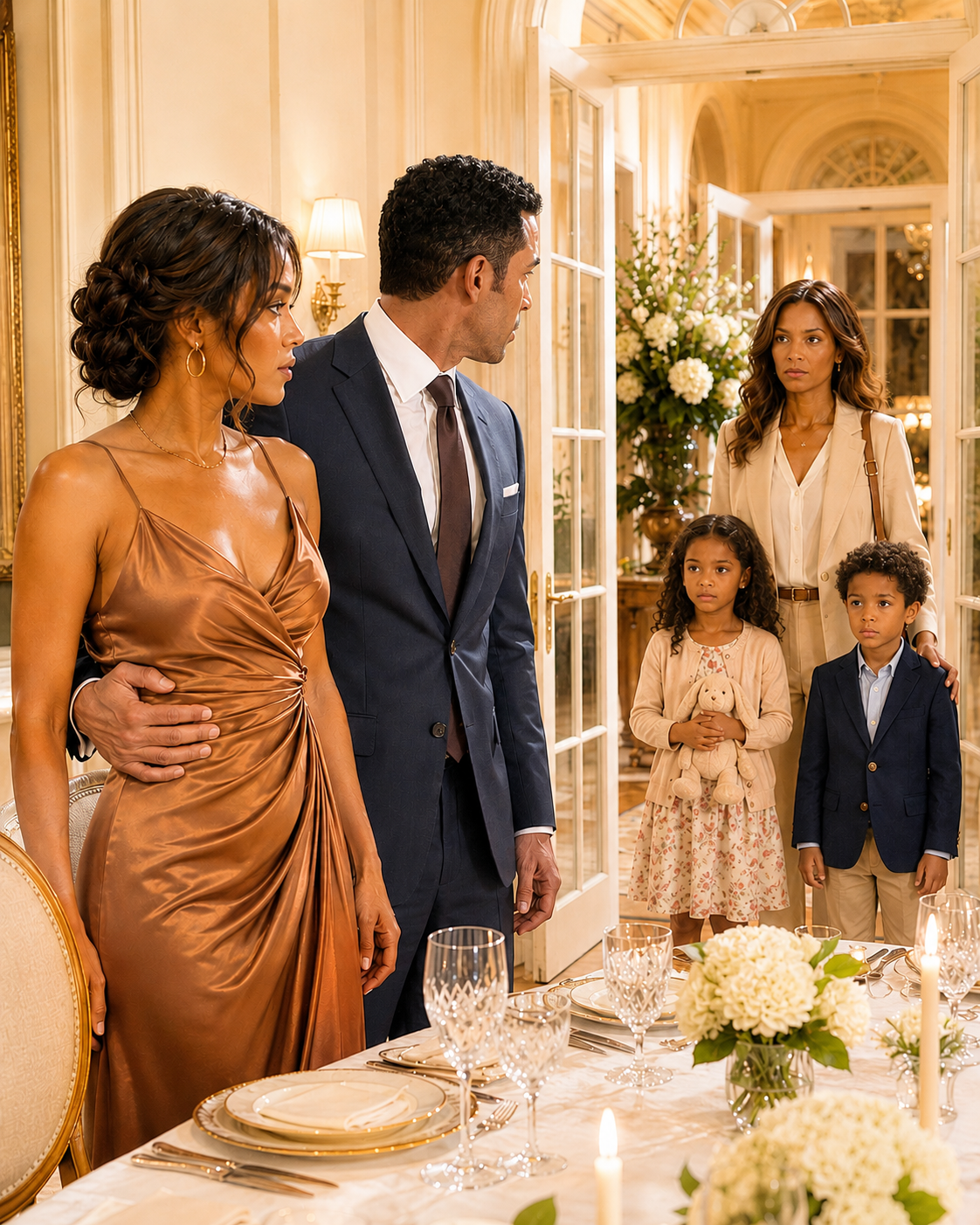 My powerful ex-husband abandoned me because he believed I couldn’t give him children… 6 years later, he saw me walking into a restaurant with our 5-year-old twins, and his new wife whispered: “There’s something I never told you.”