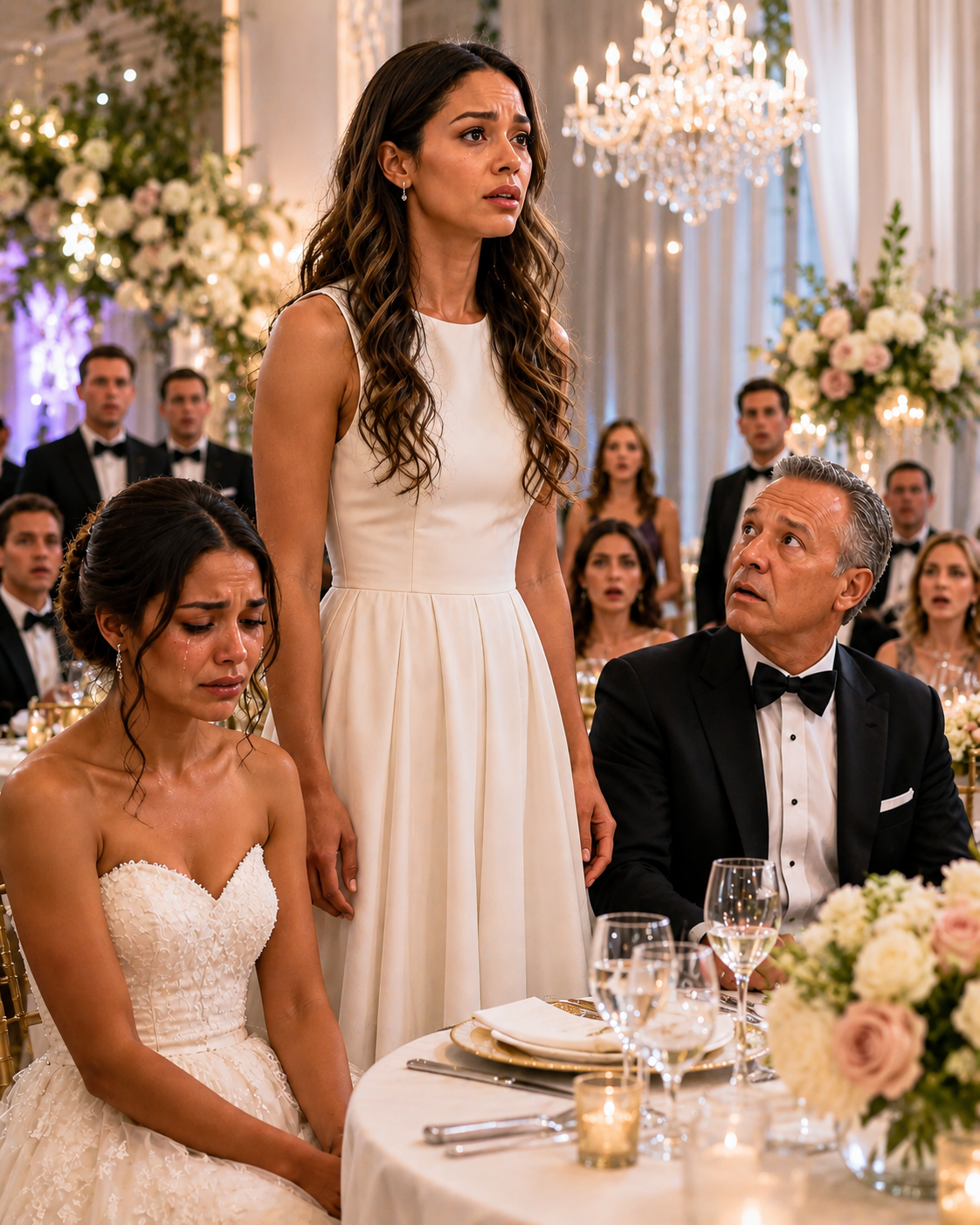 I raised my younger sister after our parents abandoned us, and at her wedding, her father-in-law looked me over with a smirk and said, “So you’re the poor relative who brought up the bride?”