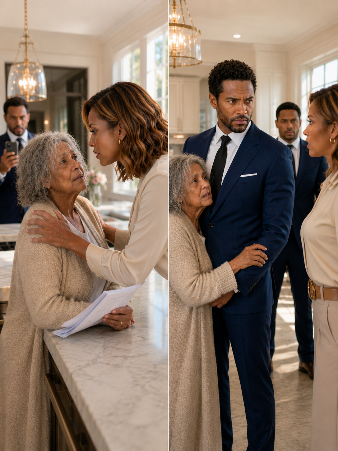 I came home from my business trip a day early, only to find my fiancée cornering my mother in the kitchen. “Sign this NDA and go to the nursing home, or I’ll make sure your son never speaks to you again,”