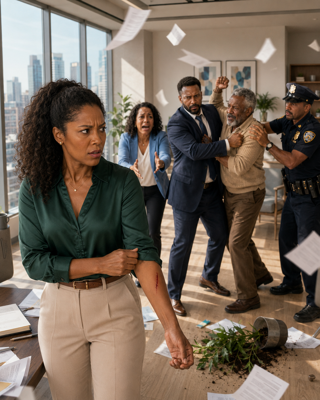 Take the blame for Marcus or you’re no longer my daughter!” my mother wailed as my furious father vi:olently lunged to a:ssault me in the police station