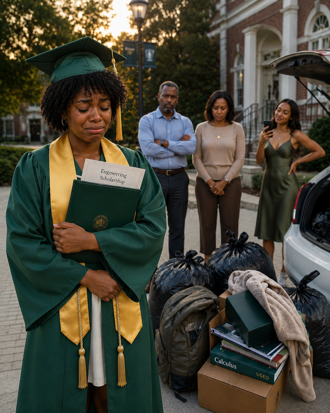 After my graduation, I came home with honors and a $250,000 engineering award…