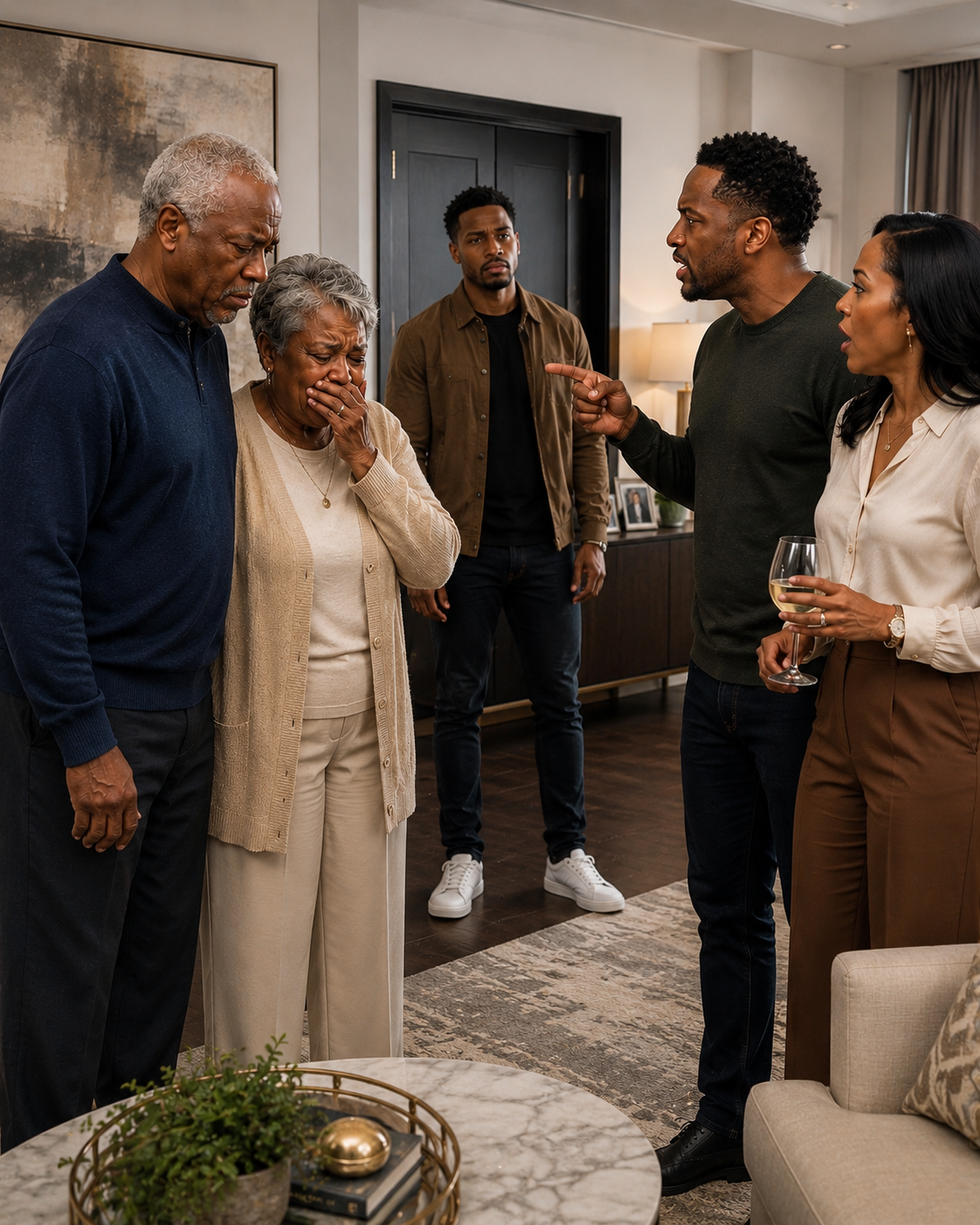 I bought my parents a $425,000 seaside mansion for their 50th anniversary, but when I arrived, my mother was crying and my father was shaking.