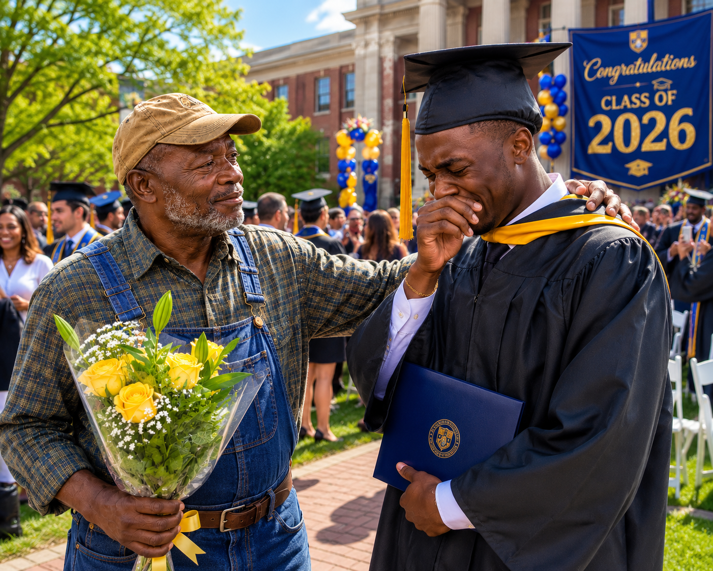 My Stepfather Worked Construction for 25 Years to Put Me Through My PhD — But at Graduation, My Advisor Saw Him and Froze