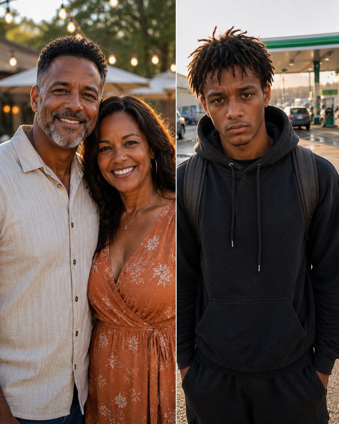 I Let a Homeless Teen Borrow My Phone at a Gas Station – What He Whispered Before Handing It Back Made My Blood Run Cold