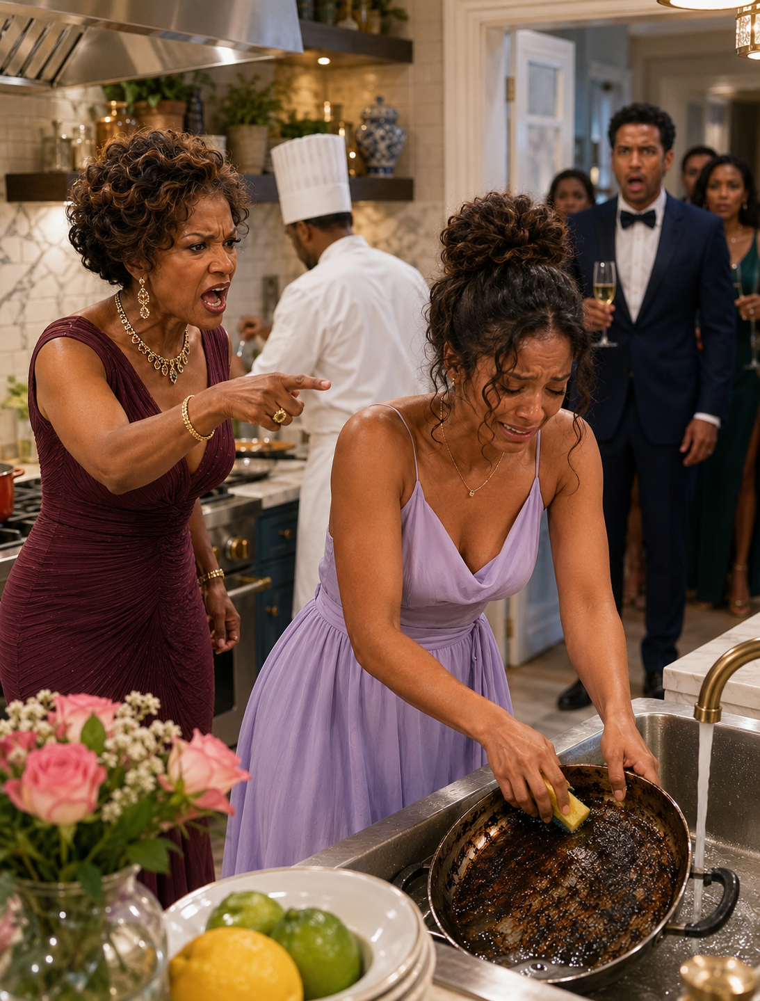 I came back early and found my wife silently washing dishes; my own family had her hidden away as a servant, and when I heard them tell her “you should be grateful to be here,” I knew everything was rotten.