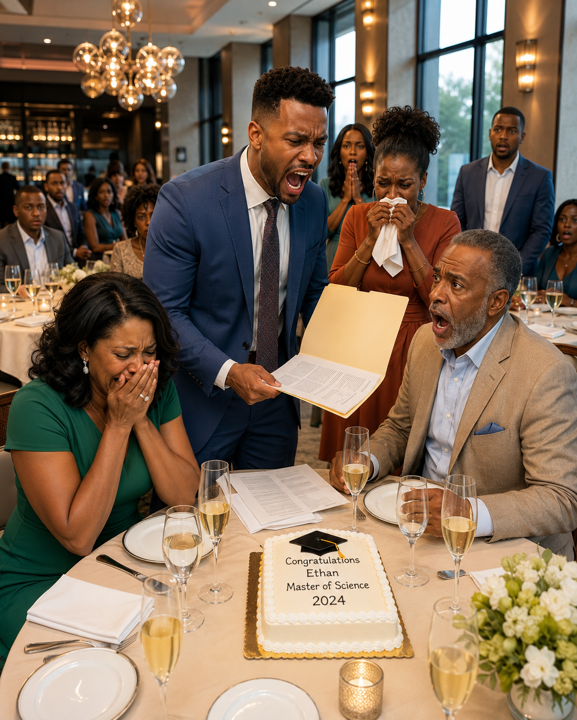 For 20 years, I raised my husband’s illegitimate son as my own. On the day he received his master’s degree, my husband stood in front of everyone and said, “Thank you for taking care of my mistress’s son!