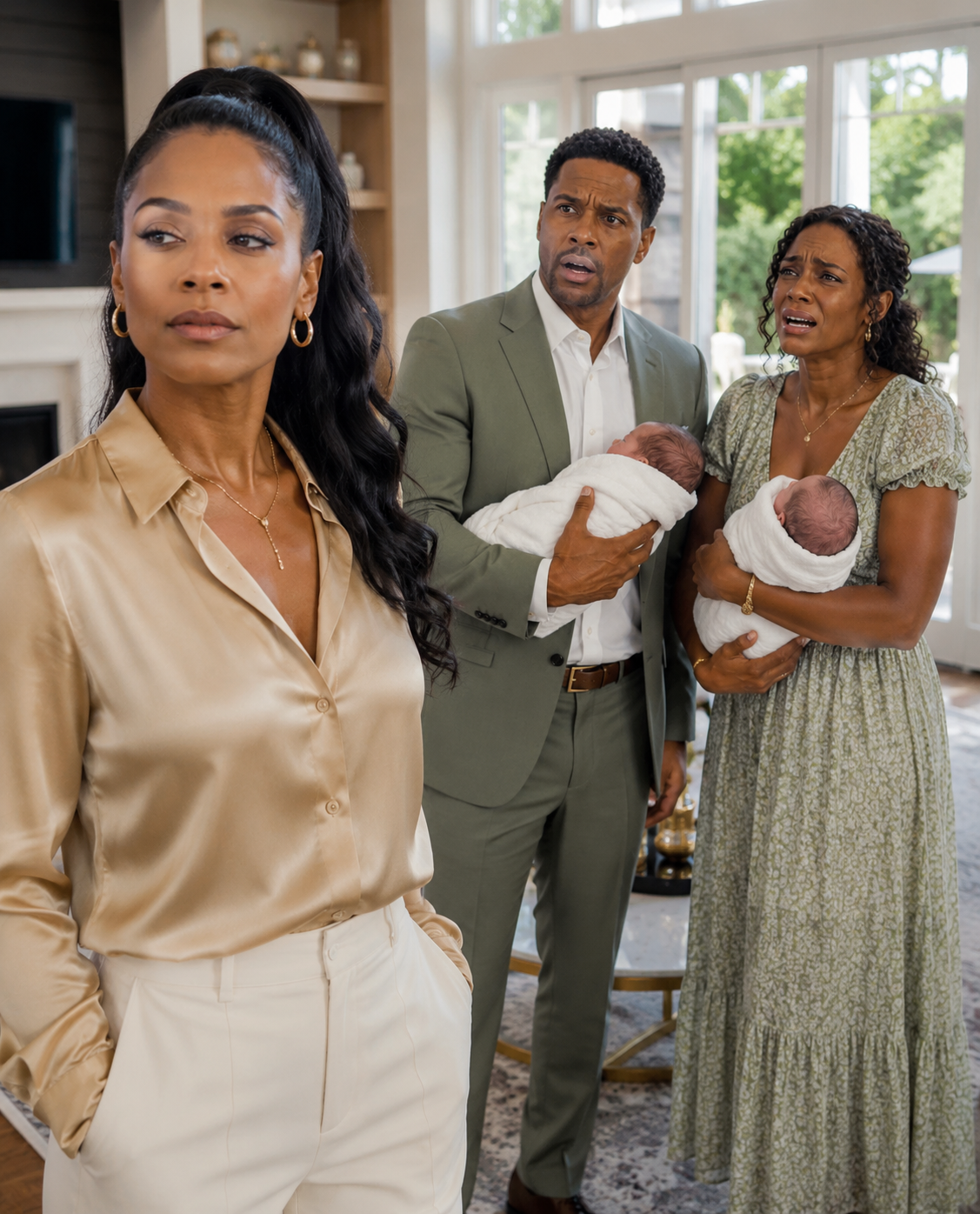 My husband had twins with my own best friend. I quietly signed the divorce papers. When he returned to his parents’ house, his mom turned pale and asked: “She… still hasn’t told you about that?”
