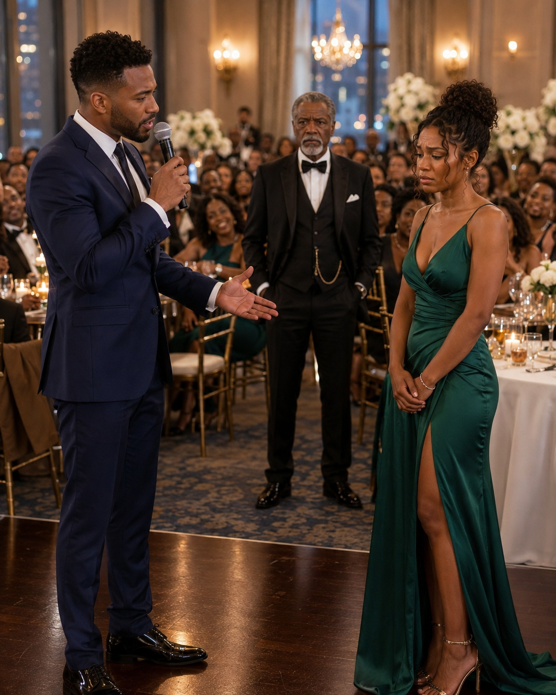 My husband put me up for auction at his gala as a joke—”Twenty dollars for this useless wife!”—until a stranger spoke up…