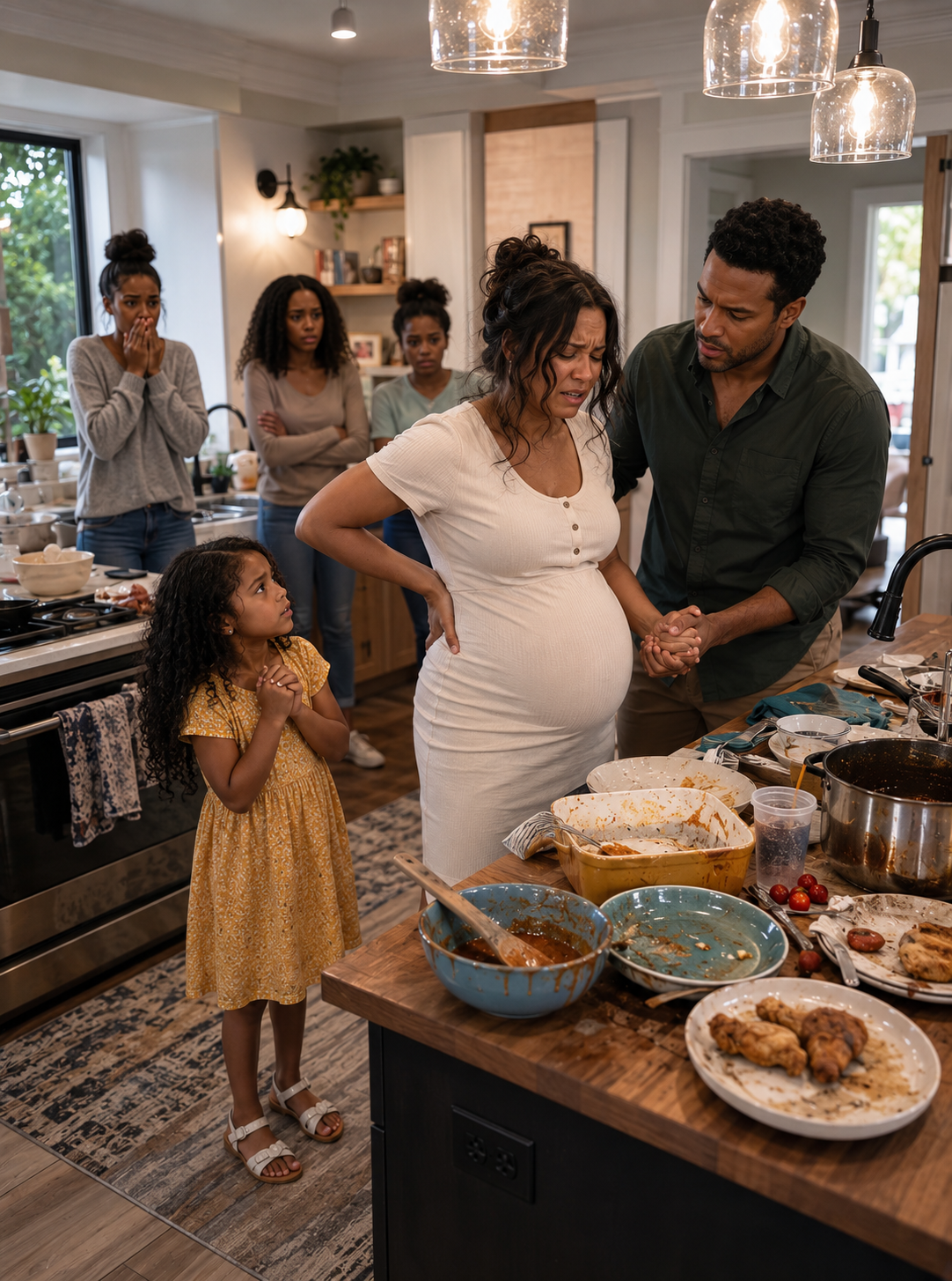 I Came Home After A 14-Hour Shift Expecting To Surprise My Eight-Months-Pregnant Wife—Instead, I Found Her Cleaning Up After My Family… Then Through Tears She Revealed The Secret They Had Hidden From Me For Months…