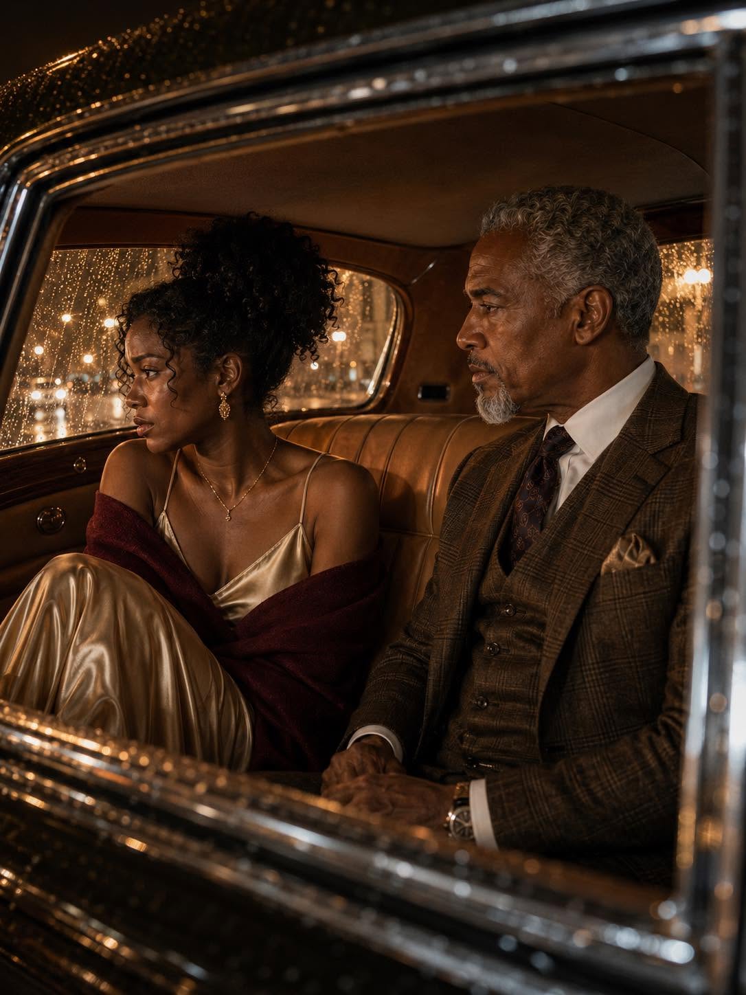 The 24-year-old woman was forced by her stepmother to get into bed with one of her business partners, and she fled in desperation to a stranger’s car… but that moment of fate would change her life forever…