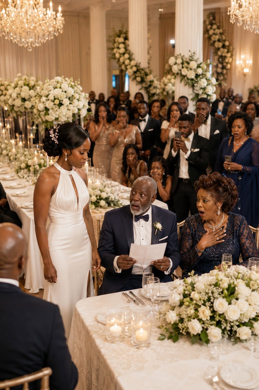 My father called me a failure in front of 50 people at his Father’s Day lunch… but the envelope I left on his plate revealed the truth my stepmother wanted to bury.