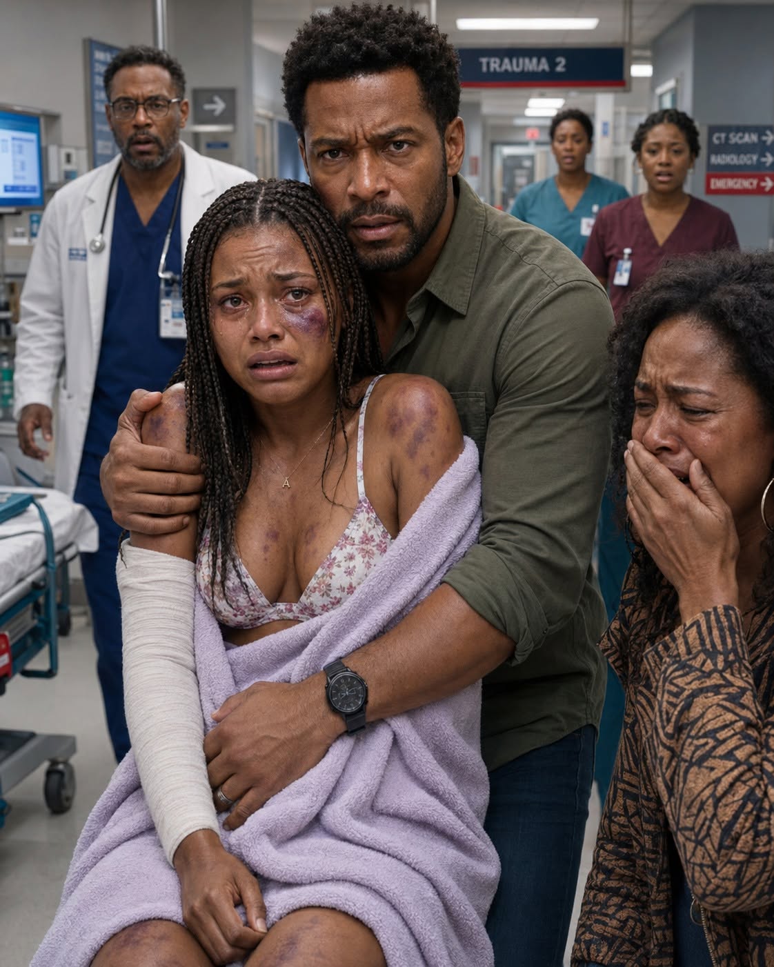 My stepfather beat me every day as a form of entertainment. 0198t- One day, he broke my arm, and when we took me to the hospital, my mother said, “She accidentally slipped and fell while bathing.” As soon as the doctor saw the bruises on my face, he immediately called 911.