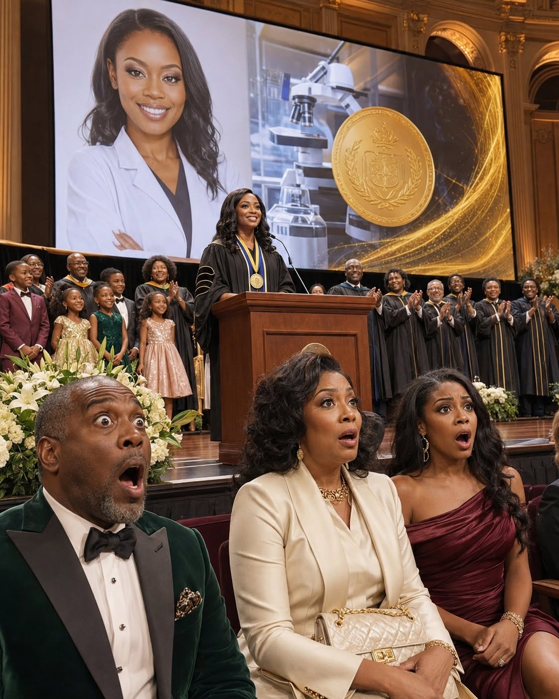 My father barred me from entering my own medical school graduation ceremony because my stepmother wanted her daughter to use my ticket. “You’re just a nurse’s assistant anyway, let your sister have her moment,” my father sneered